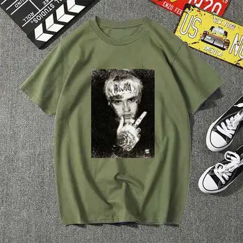 2020 Lil Peep T-Shirt Marškinėliai Vyrams Kawaii Vasaros Viršūnes Animacinių Filmų Karatė Grafinis Tees Mados Marškinėliai, Unisex Harajuku Marškinius Vyras