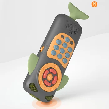 2020 Naujas 1 Vnt Kūdikių Mobiliųjų Telefonų Banginio Formos Mobilųjį Telefoną Vaikams, Žaislai, Muzikos Anksti Švietimo Elektros Telefono Žaislas