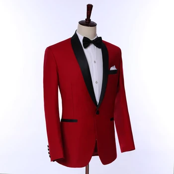 2020 Naujų Vestuvių Kostiumai Vyrams Švarkas vyriški Verslo Kostiumai, vyriški Suknelė Tinka Dydis M-5XL(Striukė+Kelnės+Kaklaraištis)Kostiumai Prom Kostiumas Homme
