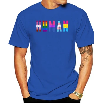 2021 Mados atsitiktinis medvilnės marškinėliai Naujas Prekės ženklo Drabužių ŽMOGAUS Vėliavos LGBT Gėjų Mėnesį Transseksualų s