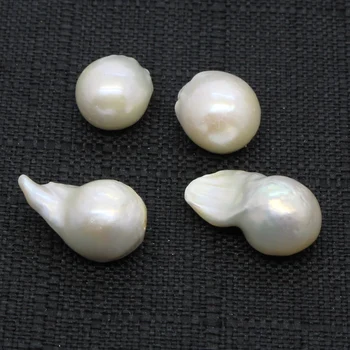 20pcs/valdybos Natūralių Gėlavandenių Perlų 13-15mm Aukštos Kokybės Baroko Karoliukai Papuošalai Priėmimo 