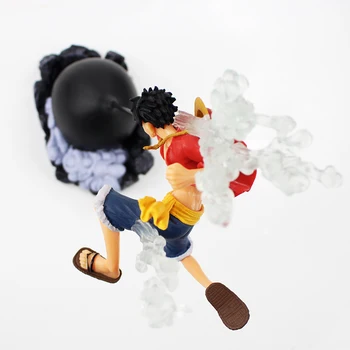 22cm Anime One Piece Pav Beždžionė D Luffy Scultures Didelis Pavara Trečia Elephant Gun Modelis Žaislas Vaikams Dovanų