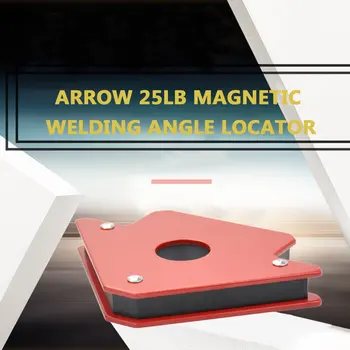 25LB Litavimo Locator Stiprus Magnetas Suvirinimo Magnetinis Laikiklis 3 Kampas Rodyklių Suvirintojas Positioner elektrinių Įrankių Priedai