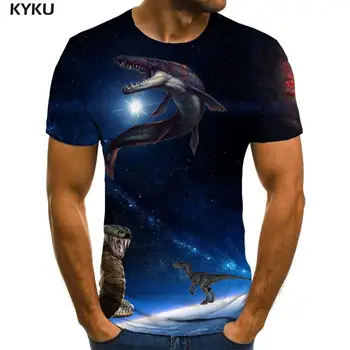 3d Marškinėlius Kosmoso T-shirt Vyrai Galaxy Juokinga T shirts Gyvūnų Shirt Spausdinti Juokinga Tshirts Atsitiktinis Mens Drabužius T marškinėliai Mados