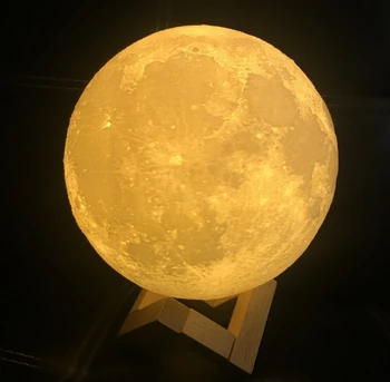 3D Šviesos Spausdinti Jupiteris Lempos Žemės Lempos Spalvinga Mėnulio Lempos Įkrovimo Keisti Touch Usb Led lentelė, Šviesos, Namų Dekoro Kūrybos Dovana