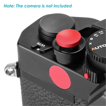 3pcs Metalo Įgaubtas Paviršius Minkštas vaizdo Kameros Užrakto Atleidimo Mygtuką Fujifilm/Fuji XT20 X100F X-T2 X100T X-T10 X20