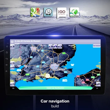 4G LTE 2G RAM 10.1 colių Android 10 1Mitsubishi ASX 2013-m. Automobilis DVD GPS Navigacijos, Multimedijos Sistemos