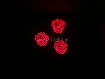 4pcs/daug 90W LED Spot Judančios Galvos Žibintai DMX512 Valdymo JAV Luminus Led Judančios Galvos Gobo 