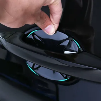 4Pcs / DAUG automobilių rankena apsauginė plėvelė skaidri automobilio lipdukas, skirtas 