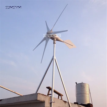 5 peiliukai vėjo energijos generatorius DC24V/48V 1000W Nuolatinis magnetas trijų fazių generatorius Vėjo Generatorius, Elektros Įranga, Z-1000