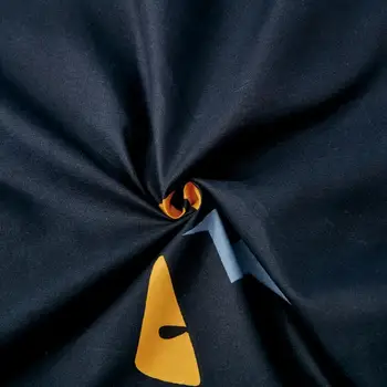 50 Paprastas Klasikinis Karalienė patalynės komplektas 5 dydžio, patalynės 4pcs nustatyti antklode padengti nustatyti Sielovados paklode AB pusėje antklode dangtelis juodas