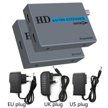 500m 1080P HD - Siųstuvas, Imtuvo Garso Signalus - Bendraašiai Extender Adapteris