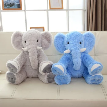 50cm Cute little elephant lėlės Dramblys Pliušinis Žaislas mergina pagalvę lėlės miegoti su lėlės gimtadienio proga