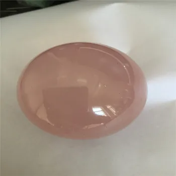 50mm Natūralus rožinis krištolo rutulį gydymo milteliai krištolo rutulį reiki kristalų ir akmenų
