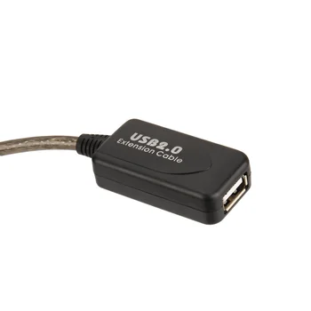 5m/10m/15m USB 2.0 Aktyvus Kartotuvas Kabelis Pratęsimo Švino Signalas Manifier Pratęsti Kabelis NC99