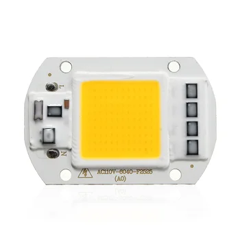 5vnt LED Lustas AC110/220V COB 50W 4200LM nereikia Vairuotojo Įvesties Smart IC Didelis Lumen LED Lemputės, Lempos, 