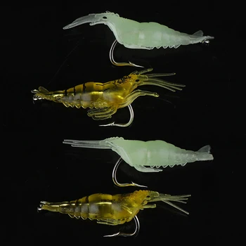 6pcs minkštas krevečių dirbtinis masalas modeliavimas krevetes vabzdžių suvilioti itin tikroviškos soft padirbti krevečių žvejybos reikmenys