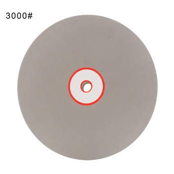 8 Colių Skersmens Grūdėtumo 3000 Deimantų Šlifavimo Diskas Šlifavimo Ratukas Padengtas Butas Juosmens Disko Brangakmenio Papuošalai Stiklo Roko Keramikos