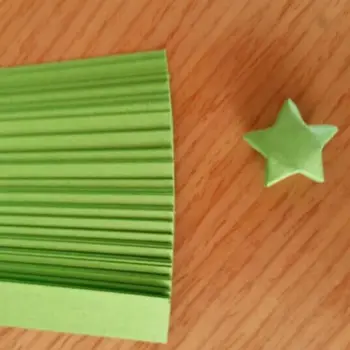 80pcs/maišas Mišrios Spalvos Amatų Origami Lucky Star Origami Popieriaus 