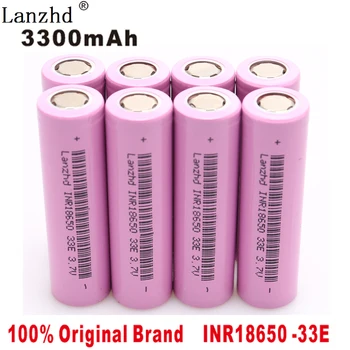 8PCS 18650 Baterija 3.7 V, Li-ion Akumuliatorius 3300mAh 30A, Žibintuvėlis didelis einamosios 18650VTC7 Li jonų ličio INR18650