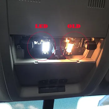 8Pcs Canbus Automobilio LED Vidaus apšvietimo Rinkinys, Skirtas 