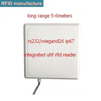9.2 dbi apskrito rda antenos reader RS232 Wiegand26/34 pasyvus rfid žymę reader uhf epc gen2 multi žymas, automobilių Stovėjimo aikštelių sistema