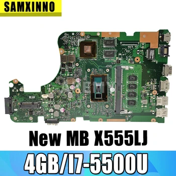 Akemy X555LD 4G/I5-5200U/KAIP GT920M/2G mainboard REV3.6 Asus X555LJ X555LB X555LF X555LD X555L VM590L nešiojamas plokštė