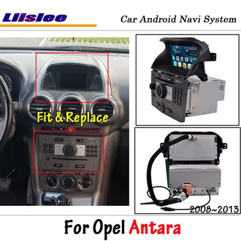 Android 7.1 Už Opel Antara 2008~2013 M. Automobilio Stereo Ekrano Radijo Carplay BT GPS Navigacijos, Multimedijos Sistema, DVD Grotuvas