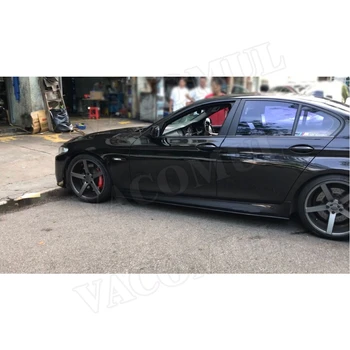 Anglies Pluošto Pusėje Sijonai, Prijuostės Lūpų BMW 5 Serijos F10 M5 Sedanas 2012 - 2017 FRP Durų Bamperis Guard Automobilių Stilius
