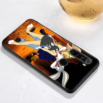 Animacinių filmų Klaidas Mielas Triušis Telefoną Atveju Xiaomi Redmi 9 Pastaba 9S 8T Max 8 7 6 5 Pro 5A 4X 4 Minkštas Galinį Dangtelį