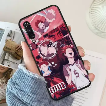 Anime Haikyuu Patinka Tinklinis Telefoną Atveju Xiaomi Mi 10 9 9t cc9 Pro lite