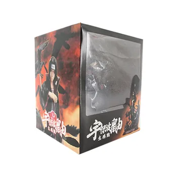 Anime Naruto shippuden Stipriausia Naktį Kajus Su LED Šviesa ir Itachi Uchiha GK PVC Veiksmų Skaičius, Kolekcines, Modelis Žaislas