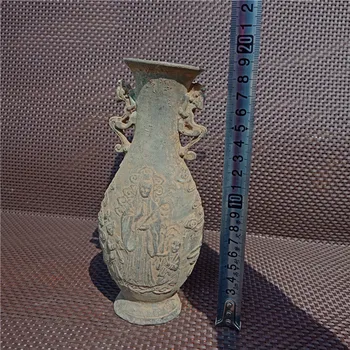 Antikvariniai Guanyin vazos, papuošalai iškasti iš bronzos dirbiniai