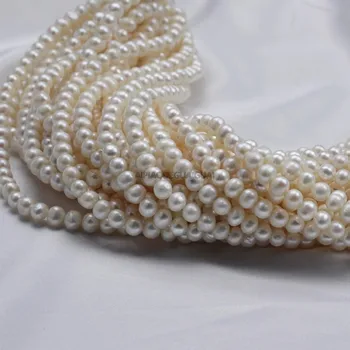 APDGG 9mm bulvių apvalios perlas sruogos prarasti karoliukai moterų lady papuošalai 