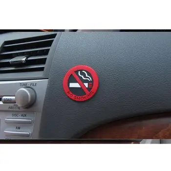 Automobilių apdailos nerūkantiems automobilių lipdukai Ne rūkyti viduje, automobilių lipdukai / NE RŪKYTI ženklas, lipdukai, vidaus apdaila