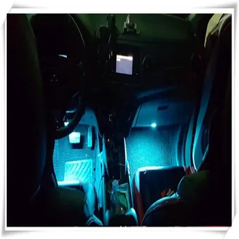 Automobilių Stiliaus interjeras, LED Neon Light dekoracija Hyundai Accent 3 Elantra GT i20 ix25 i30 1 2 3 ix35 ix55 Kona Nexo Santa Fe 4