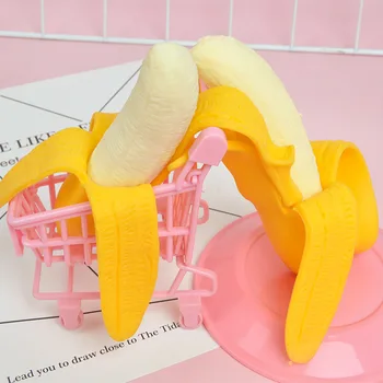 Bananų Plonas Žaislai Išspausti Antistress Naujovė Žaislų Įtempių Ventiliacijos Juokauja Išskleidimo Juokingi Žaislai
