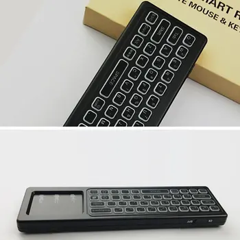 Belaidžio plaukioja pele spalvinga apšvietimo mini Multimedia keyboard tinklo set-top box 