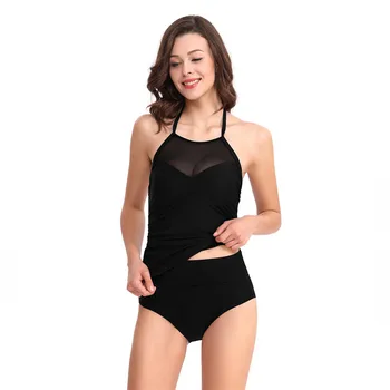 Bikini Rinkiniai Mujer Moterų Maudymosi Moterų Plius Dydis maudymosi Kostiumėliai, 2XL 2019 Dviejų dalių Kietas Femme Bodysuit Maudymosi Kostiumą Paplūdimio