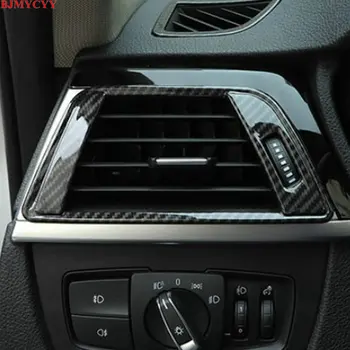 BJMYCYY 2VNT/SET Automobilių skydelio pusėje oro išleidimo anglies pluošto dekoratyvinis rėmelis BMW 3 Serija 4 Serija 3gt 2013-2017
