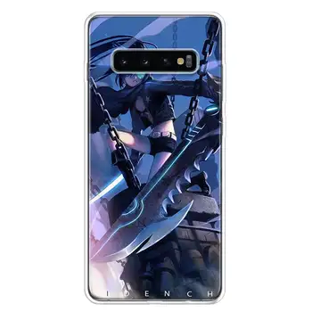 Black Rock Shooter Žvėris Anime Telefono Dėklas Samsung Galaxy S10 S20 Ultra 10 Pastaba 9 8 S8 S9 J4 J6 J8 Plius Lite + Pro S7 Coque C