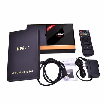 BM h96 pro plus 3GB 32GB Amlogic S912 H96 Pro+ Octa Core 2.4 G/5 ghz Wifi 4K BT 4.1 kodi 17.1 tv box 