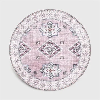 Bohemijos geometrinis etninės vėjo rožinis kilimas Mergaitė kambarį vaikams miegamasis kilimas minkštas salonas, kūdikių turas grindų kilimėlis kilimas namuose užsakymą