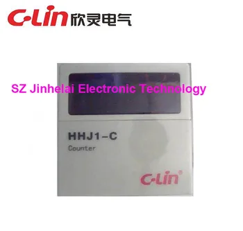 C-Lin HHJ1-C Naujas ir originalus Skaitmeninis displėjus, counter relay AC220V (pridedama Bazės palaikymas)