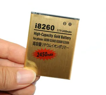 Ciszean 10vnt/daug 2450mAh B150AE / B150AC Aukso Bateriją, Skirtą Samsung Galaxy Core i8260 G3508 G3509 G3502 i8268 i8262