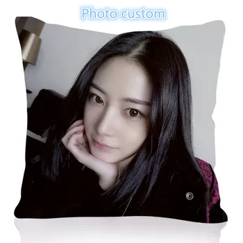 Custom-made pagalvėlė padengti nuotrauką, pagaminti pagal užsakymą, pagalvę padengti realus asmuo spausdinimo nuotrauka custom 