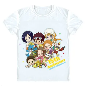 Dejitaru Monsuta Digimon 5 T-Shirts Multi-stiliaus trumpomis Rankovėmis Marškinėliai Digimon Užsklandos Duomenų Būrys Digimon Seibazu Cosplay Marškinėliai