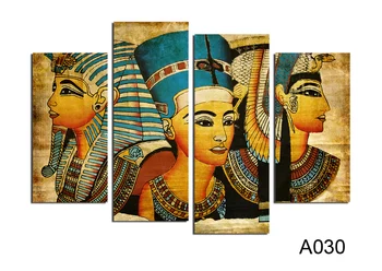 Didelės sienos menas drobė Faraonas, Egipto Namų Puošybai Modernus Paveikslai Abstraktūs Sienų Tapybos sienos nuotrauka už kambarį