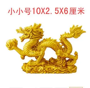 Dirbtinė vario dragon baltasis tigras, drakonas amatų vario dragon Feng Shui Namų Hanlong dvylika zodiako ženklas
