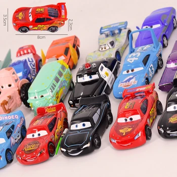 Disney Pixar Cars 2 3 Žaibas McQueen Mater Jackson Audra Ramirez 1:55 Diecast Transporto Priemonės Metalo Lydinio Berniukas Vaikas Žaislai Kalėdų Dovana